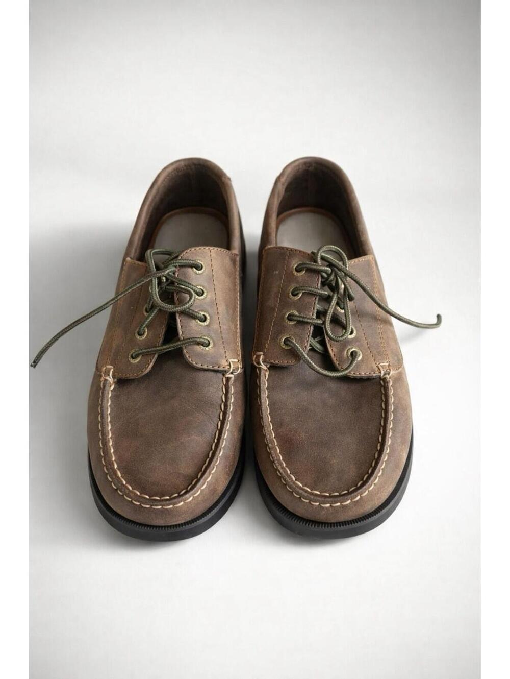 Eastland Classic Brown Leather Memory Foam Boat Shoes